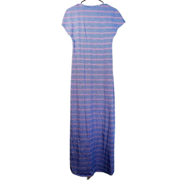 LULAROE Women's Size XS Maria Dress Striped Long Maxi - Picture 2 of 5